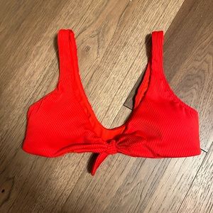 Hollister Tie Front Bikini Top